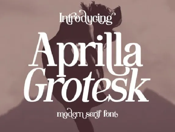 Aprilla Grotesk font