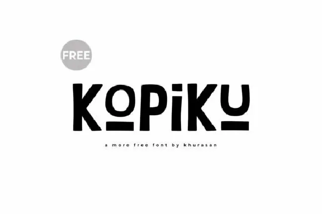 Kopiku font