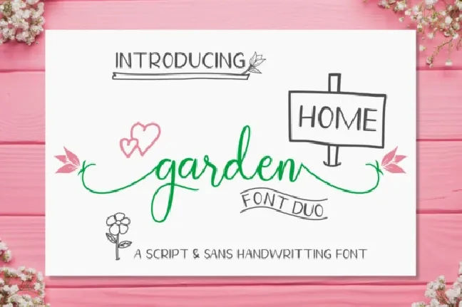 Homegarden Duo font