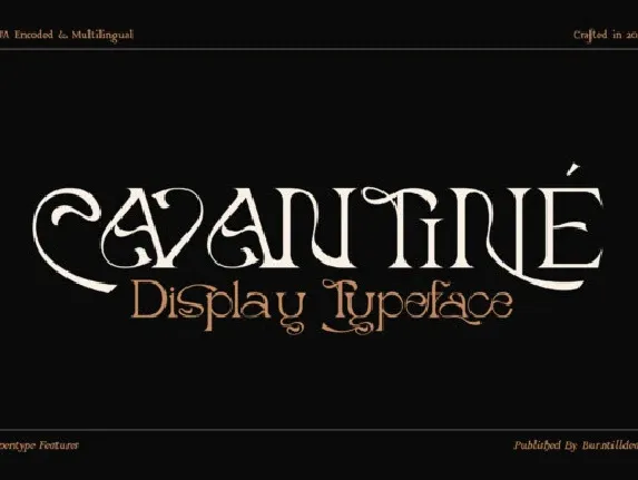 Cavatine font