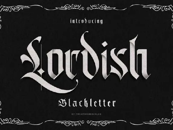 Lordish Blackletter Free font