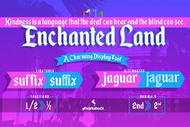 Enchanted Land font