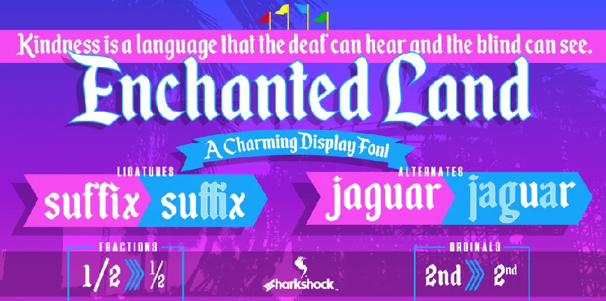 Enchanted Land font