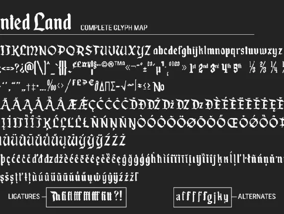 Enchanted Land font