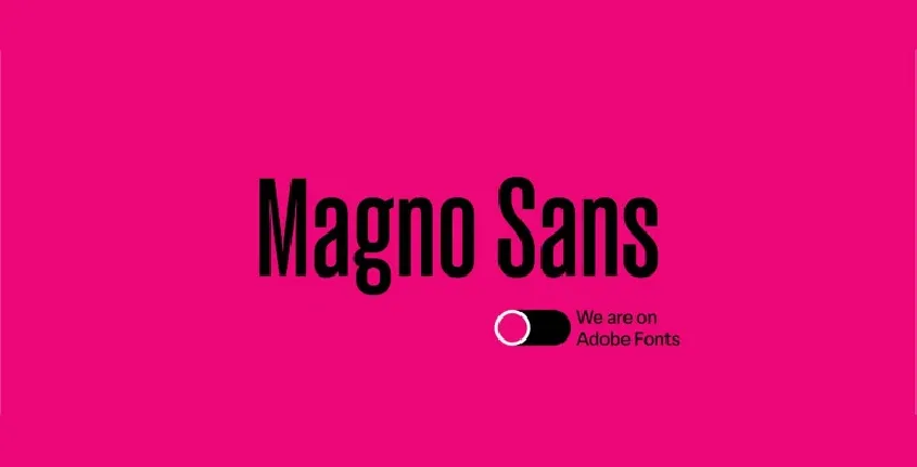 Magno Sans Family font