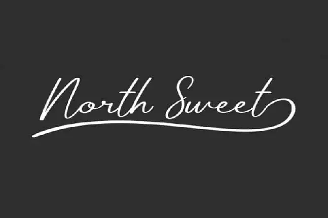 North Sweet Handwriting font