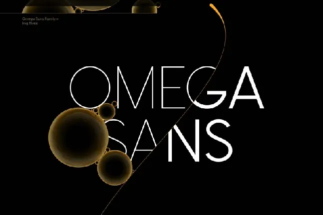 Omega Sans Free font