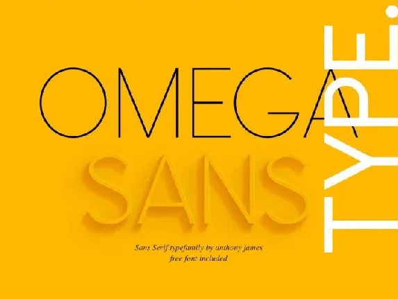 Omega Sans Free font