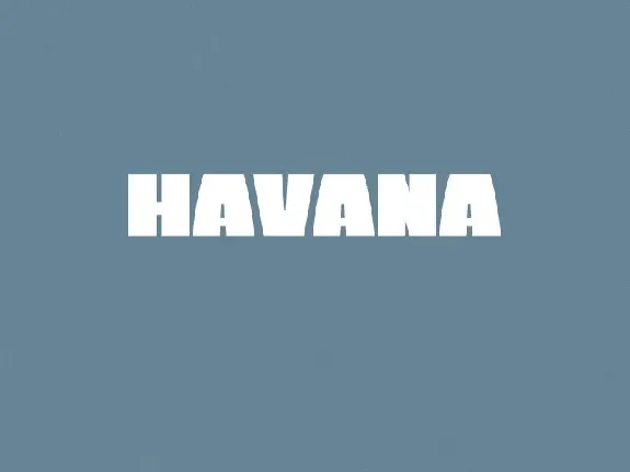 Havana Bold Sans Serif font