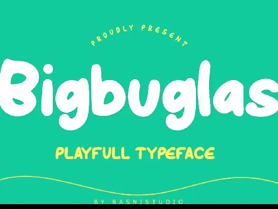 Bigbuglas font