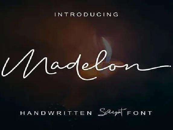 Madelon Script font