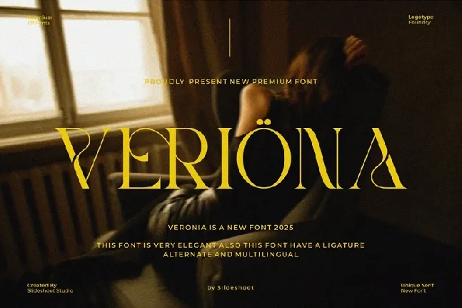 Veriona font