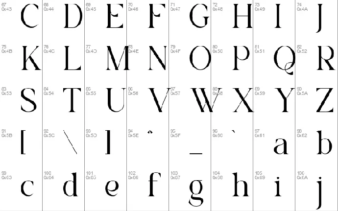 Veriona font