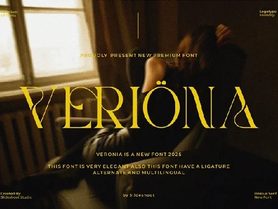 Veriona font