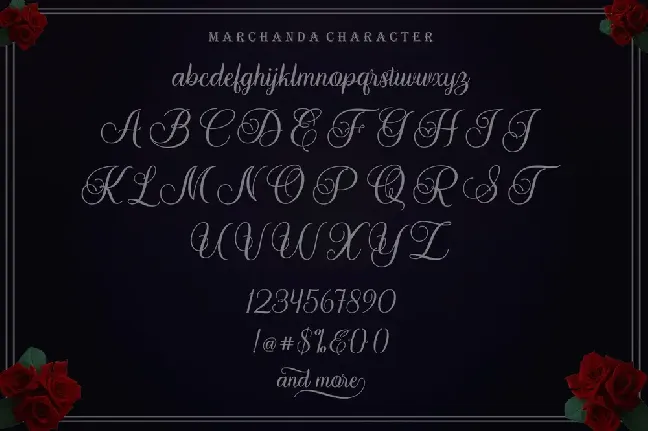 Marchanda font