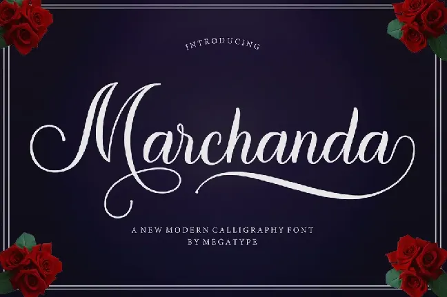 Marchanda font