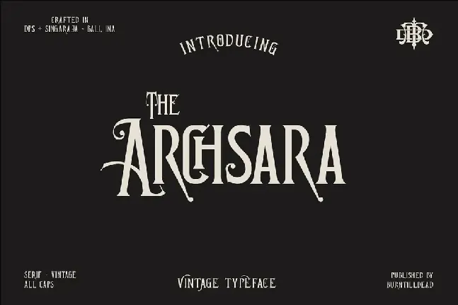 Archsara font