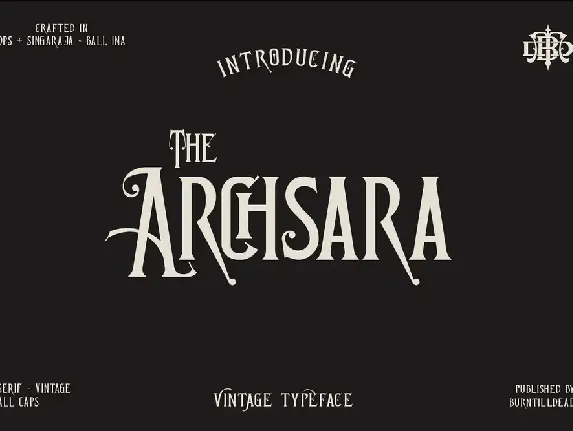 Archsara font