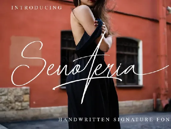 Senoteria font