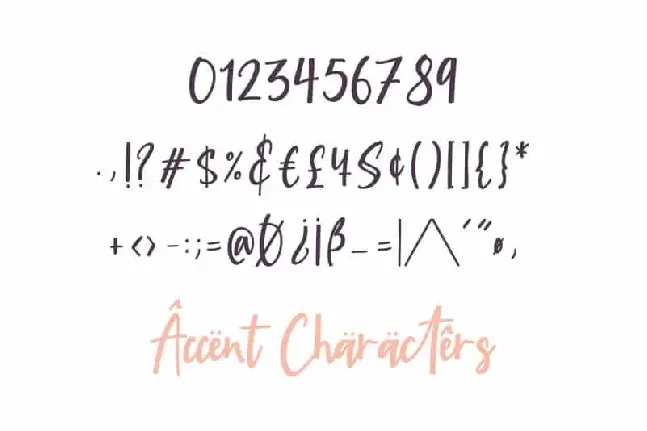 Childish Sweet Handwritten font