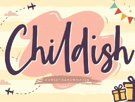 Childish Sweet Handwritten font