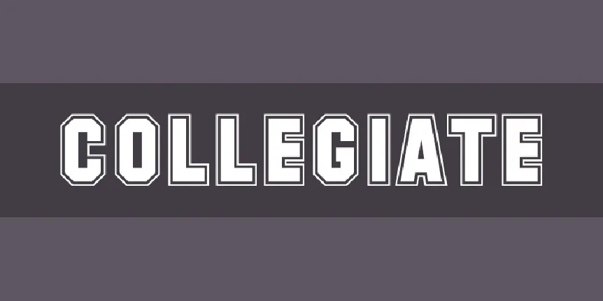 Collegiate Serif Family font