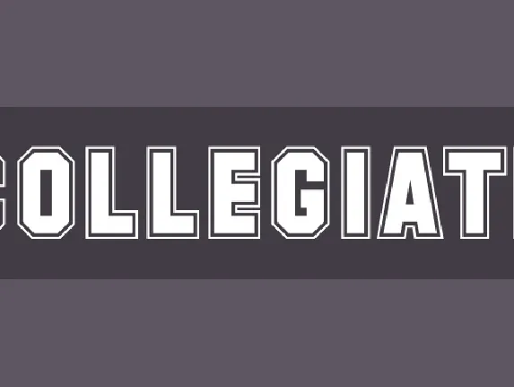 Collegiate Serif Family font