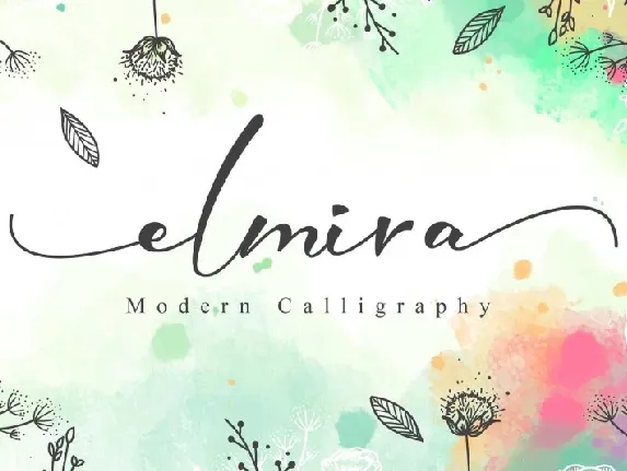 Elmira Script font