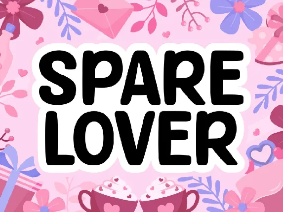 Spare Lover font