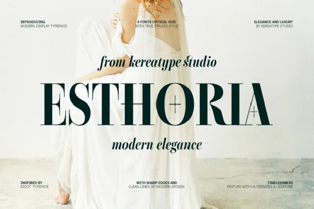 Esthoria font