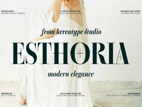 Esthoria font