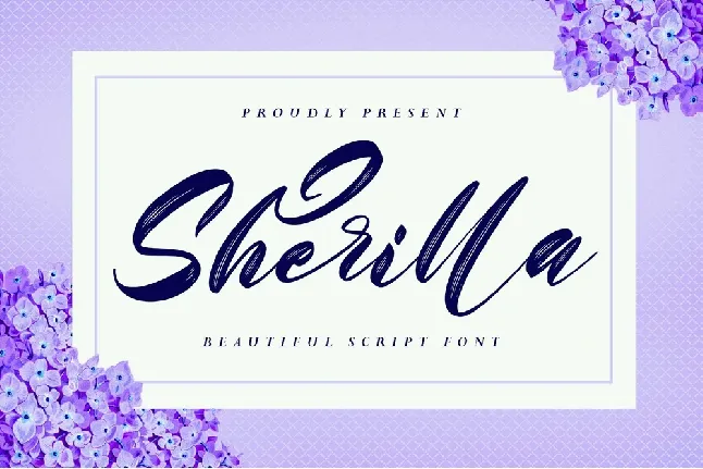 Sherilla font