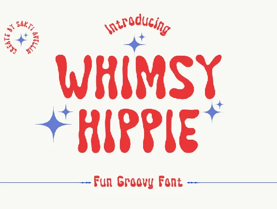 Whimsy Hippie font