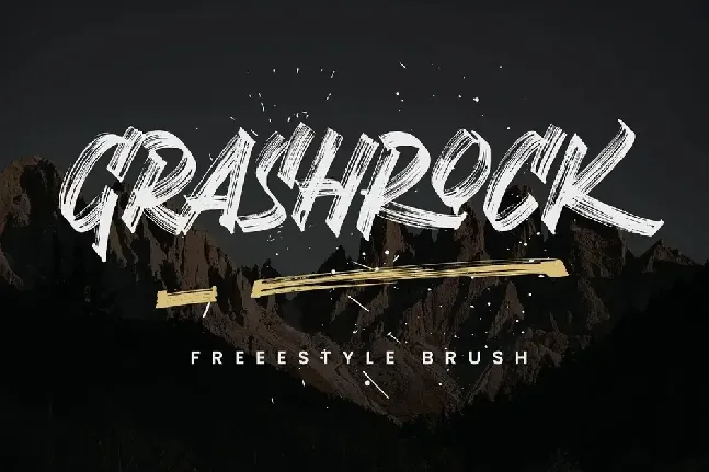 Grashrock font