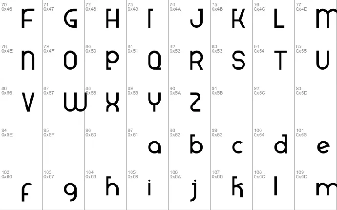 Klenik font