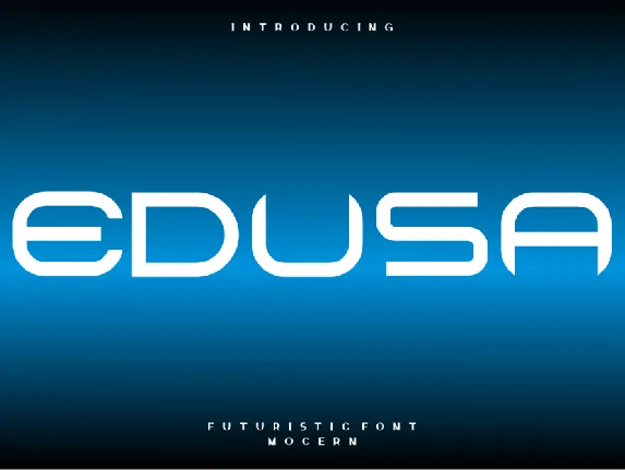 Edusa font