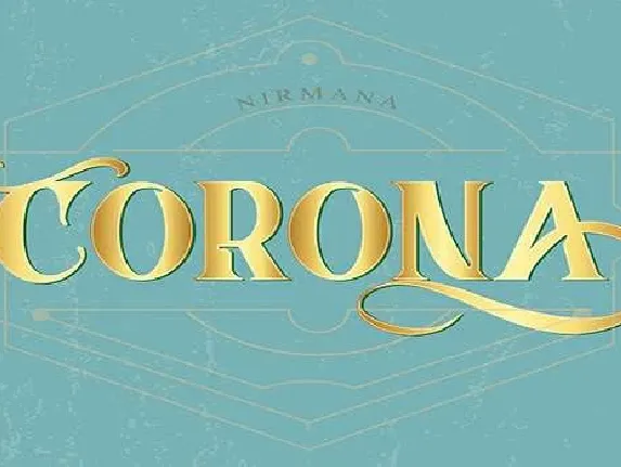 Corona font