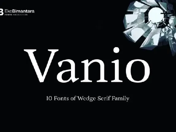 Vanio Trial Serif Family font