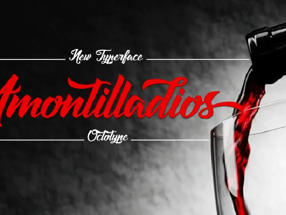 Amontilladios Typeface font