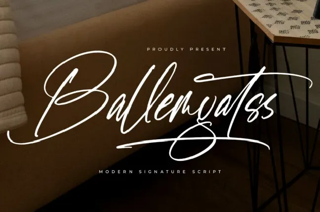 Ballemyatss font