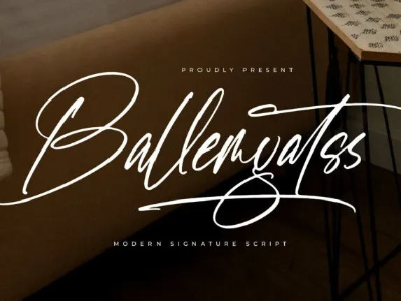 Ballemyatss font