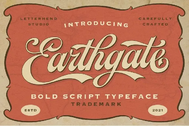 Earthgate font