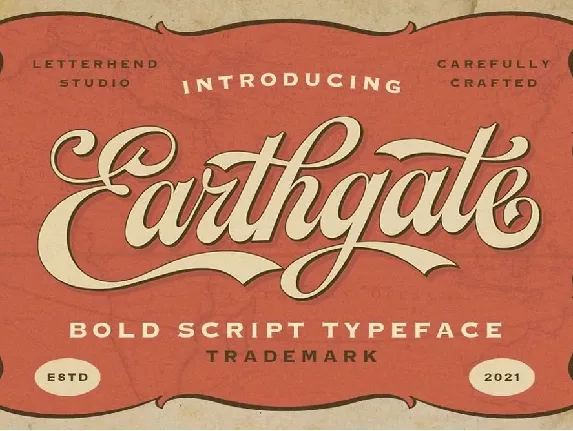 Earthgate font