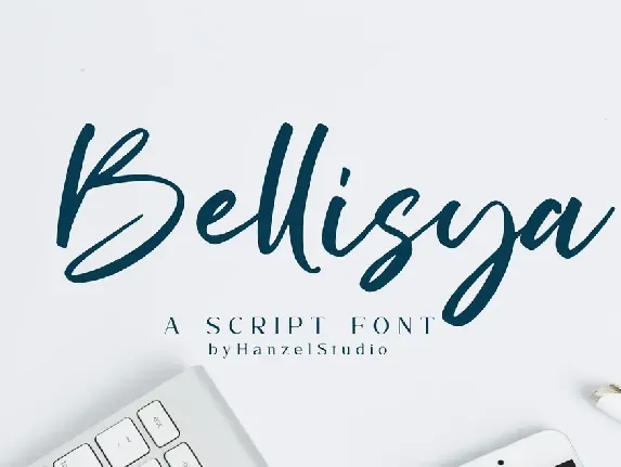 Bellisya font