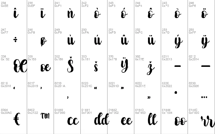 Arthur Taniya font