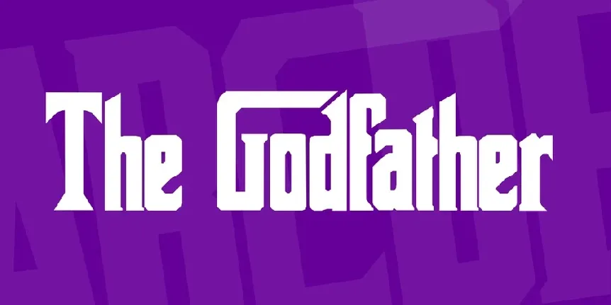 The Godfather font