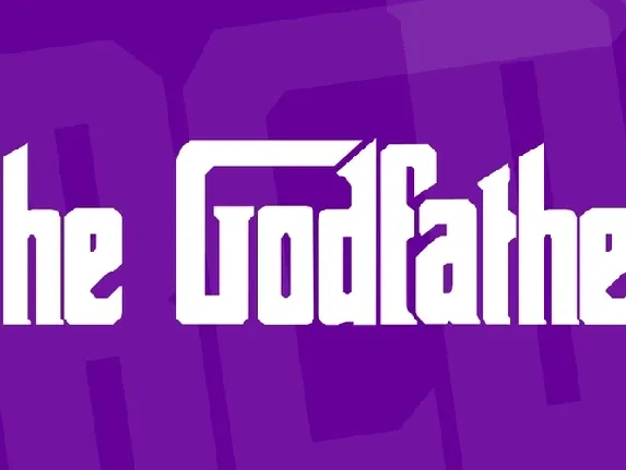 The Godfather font