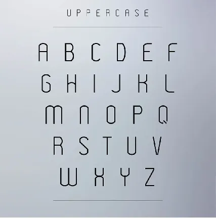 Modeka font