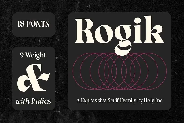 Rogik font