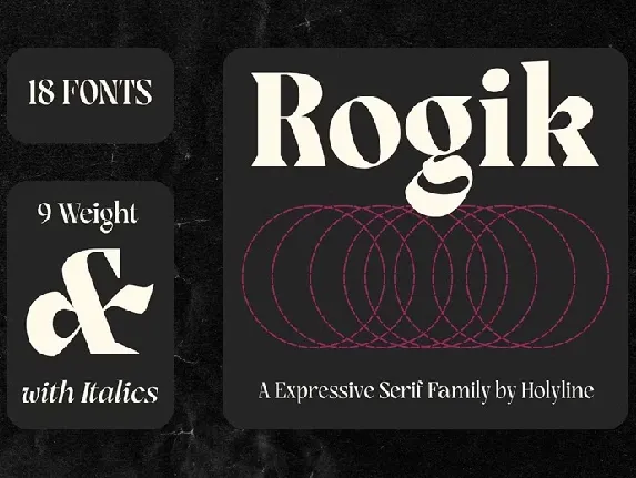 Rogik font